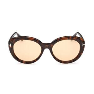 Tom Ford Lily 02 55 mm Tinted Cat Eye Sunglasses